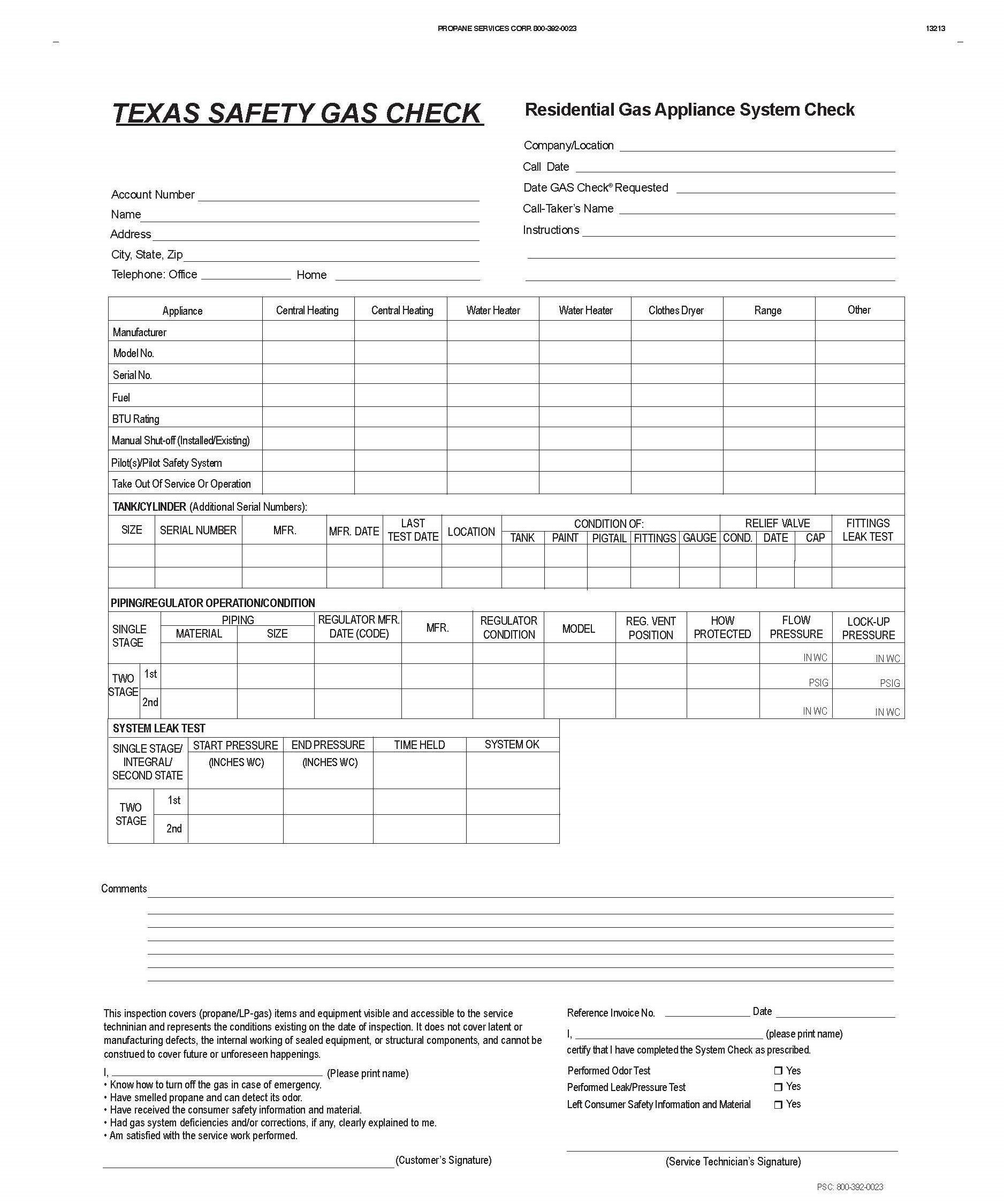 lp gas safety rules texas